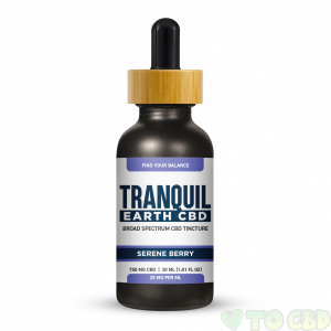 Serene Berry Broad Spectrum CBD Tincture 30ML 750mg