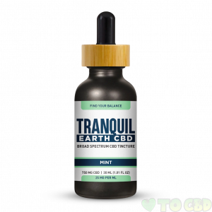 Mint Broad Spectrum CBD Tincture 30ML 1500mg