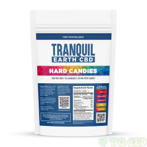 CBD Hard Candies, 10 pieces, 250mg