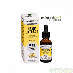 ALL-NATURAL LEMON FLAVORED CBD OIL 300mg