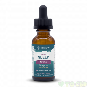 900MG PURE SLEEP CBD + CBN TINCTURE