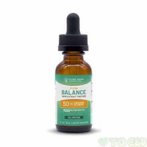 1,500MG PURE BALANCE FULL SPECTRUM CBD TINCTURE