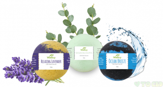 Wellicy CBD Bath Bomb Box