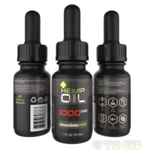 WELLICY CBD HEMP & MCT OIL TINCTURE - CHOCOLATE MINT