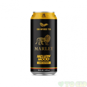 Marley Mellow Mood CBD Infused Tea 16oz – Lemon Raspberry 25mg