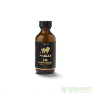 Marley CBD Wellness Shot 2oz – Coconut Pineapple 25mg