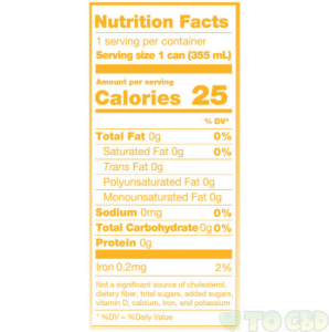 Quatreau CBD Infused Sparkling Water – Ginger+Lime 20mg 12oz