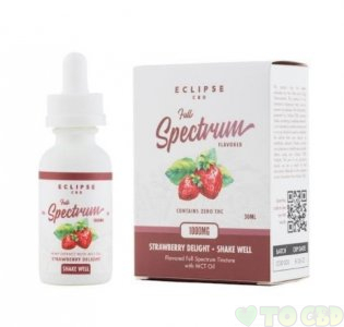 Eclipse CBD Strawberry Delight Full Spectrum CBD Tincture