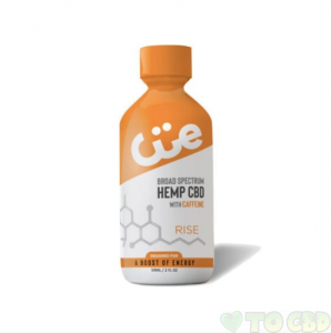 CUE Rise 20mg CBD shot with Caffeine – Lemon Tea