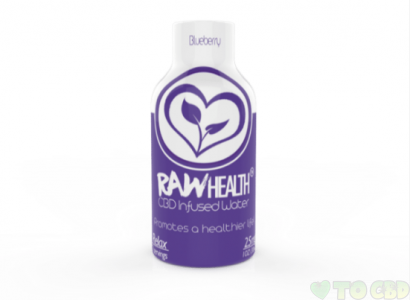RAW Health CBD Infused Water – Relax for Anxiety – Blueberry