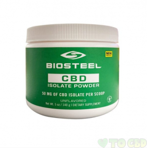 BioSteel CBD Isolate Powder Unflavored 1000mg