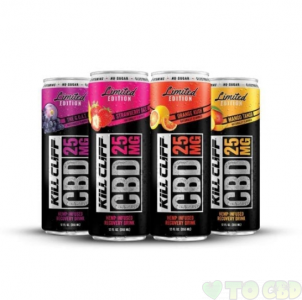 Kill Cliff CBD Recovery Drink – Sampler 4 Pack