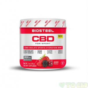 BioSteel CBD Isolate Sports Hydration Mix Mixed Berry 400mg
