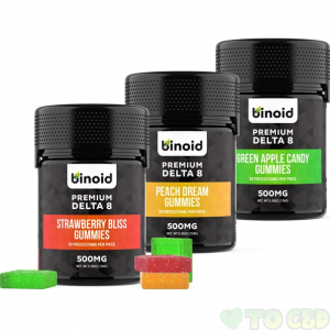 BINOID DELTA 8 THC GUMMIES - BUNDLE