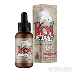 Koi Naturals Strawberry CBD Tincture