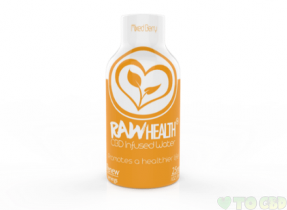 RAW Health CBD-Infused Water – Renew for Hangovers – Mixed Berry