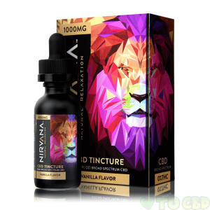 Nirvana CBD Vanilla Tincture