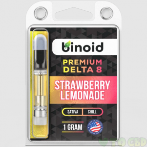 DELTA 8 THC VAPE CARTRIDGE - STRAWBERRY LEMONADE