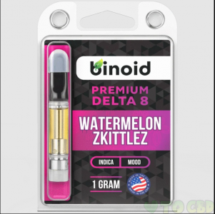 DELTA 8 THC VAPE CARTRIDGE - WATERMELON ZKITTLEZ