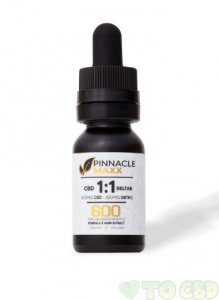 Pinnacle Hemp Maxx 1:1 CBD/Delta-8 THC Tincture