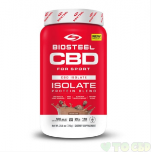 BioSteel CBD Isolate Protein Powder Chocolate 500mg