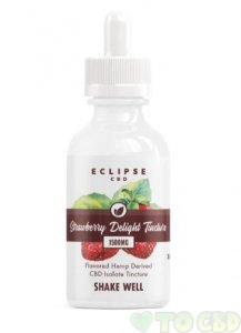 Eclipse CBD Strawberry Delight CBD Isolate Tincture