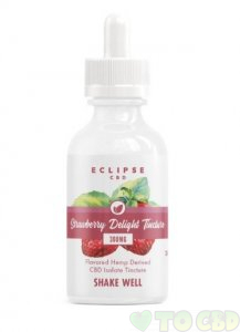 Eclipse CBD Strawberry Delight CBD Isolate Tincture