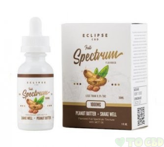 Eclipse CBD Peanut Butter Full Spectrum CBD Tincture