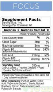 Be Trū Wellness FOCUS Beverage Drops – Blueberry Acai