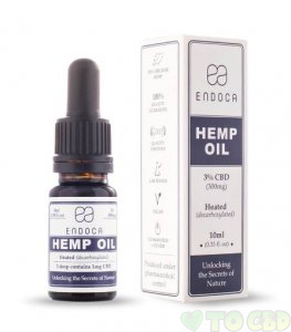Endoca Hemp Oil Drops - 300mg & 1,500mg CBD