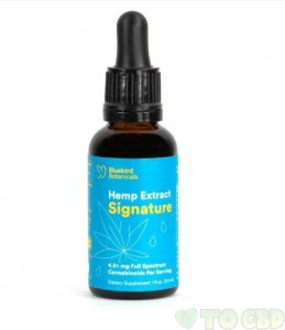 Bluebird Botanicals Hemp Signature