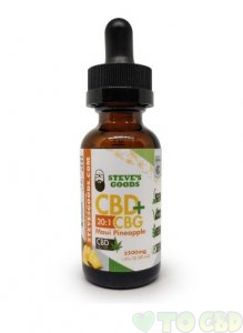 Steve's Goods Maui Pineapple CBG Oil