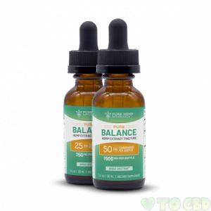 PURE BALANCE BROAD SPECTRUM CBD TINCTURES 1500mg EXTRA STRENGTH