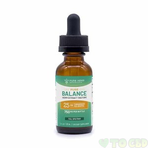 750MG PURE BALANCE CBD OIL FULL SPECTRUM TINCTURE