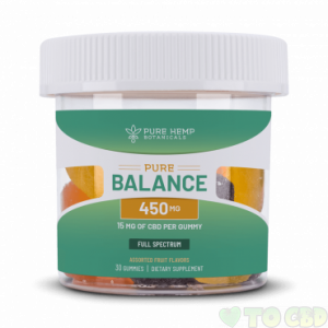 450MG PURE BALANCE FULL SPECTRUM CBD GUMMIES