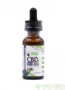 Steve's Goods Blueberry CBG Oil Tincture