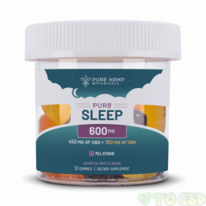 600MG PURE SLEEP CBD+CBN GUMMIES