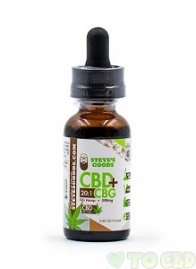 Steve's Goods OG CBG Oil Tincture