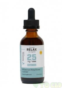 Receptra Seriously Relax + Lavender Tincture 25mg dose