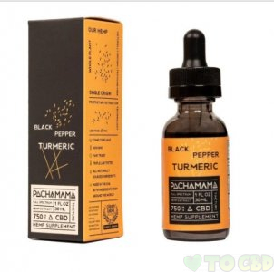Pachamama Black Pepper Turmeric CBD Tincture