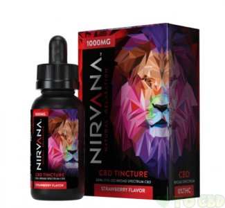 Nirvana CBD Strawberry Tincture