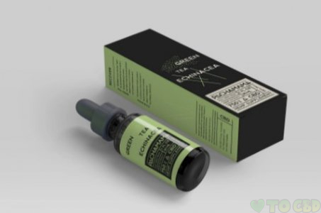 Pachamama Green Tea Echinacea CBD Tincture