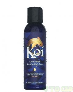 Lavender Koi CBD Lotion