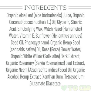 400MG CBD BODY LOTION