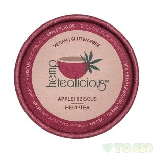 PURE HEMP TEA – APPLE HIBISCUS FLAVOR