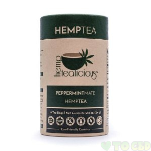 PURE HEMP TEA – PEPPERMINT MATE FLAVOR