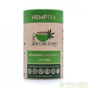 PURE HEMP TEA – SPEARMINT LEMONGRASS FLAVOR