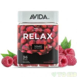 Raspberry CBD Gummies