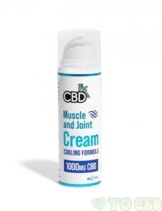 CBDFX CBD MUSCLE & JOINT CREAM (500MG TO 3,000MG)