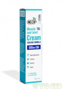 CBDFX CBD MUSCLE & JOINT CREAM (500MG TO 3,000MG)
